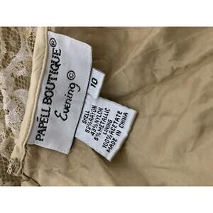 Papell Boutique Evening Dress skirt Size 10